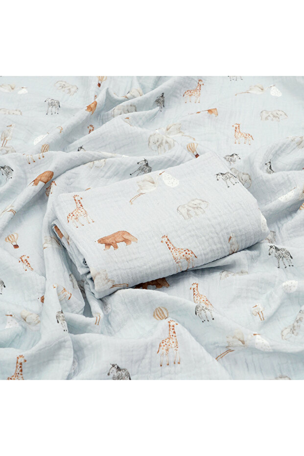 80cm CC80 100%Cotton Crepe Blanket Newborn Muslin Swaddle Blanket Hug Quilt Soft Bath Towel Wrap Bed