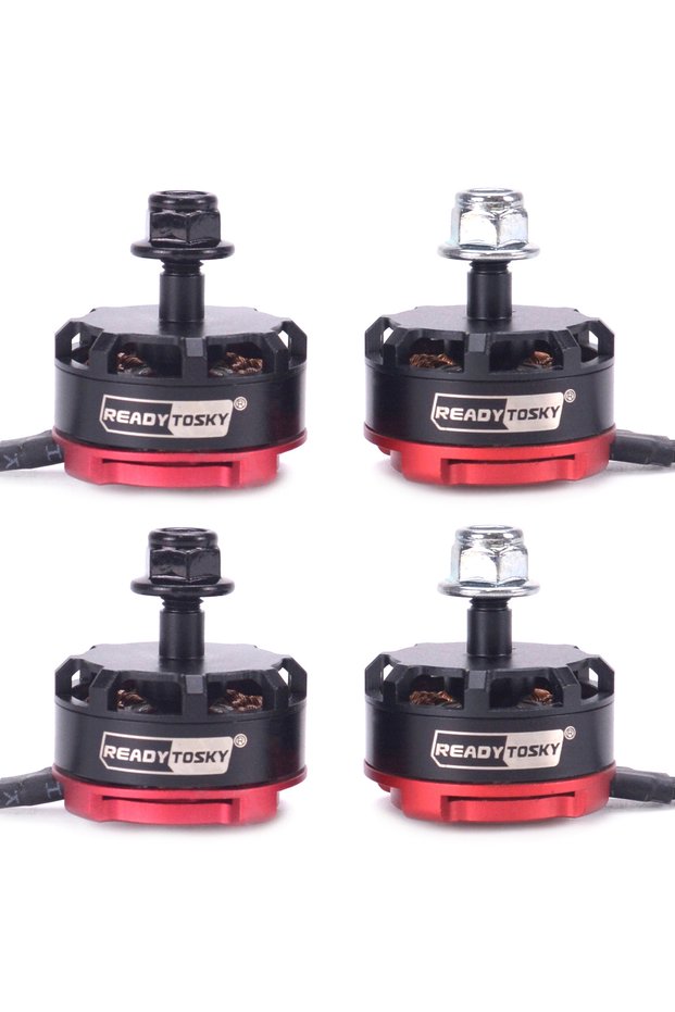 4PCS RS2205 Motor RS2205 2205 2300KV 3-4S Brushless Motor For QAV210 QAV250 Mini 210 250 260 Quadcop