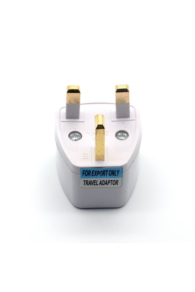 110-250V 3 1pc Universal UK British Plug Adapter USA Euro Europe US/AU/DE/EU to UK British alternati