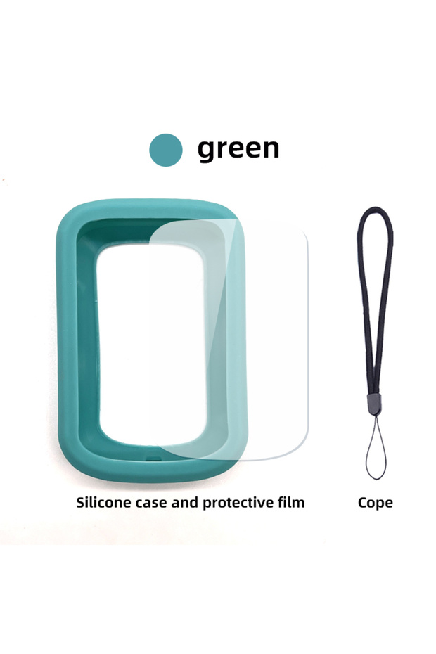 green Silicone Protective Cover For BSC200 BSC300 BSC 300 Case of Bicycle Bike GPS
