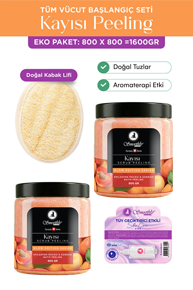 1,600 g. Cellulite Peeling Body Scrup - NATURAL PUMPY