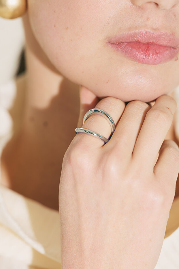 Sliver ring silver