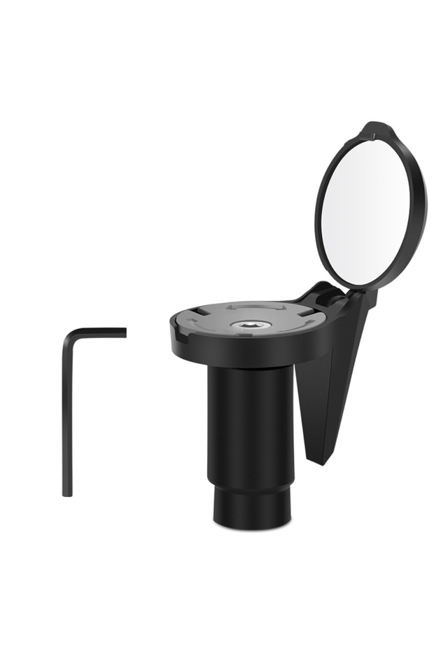 1PCS DOMEN Bicycle RearView Mirrors Bicycle Handlebar End Mirror MTB Road Bike Adjustable Convex 360