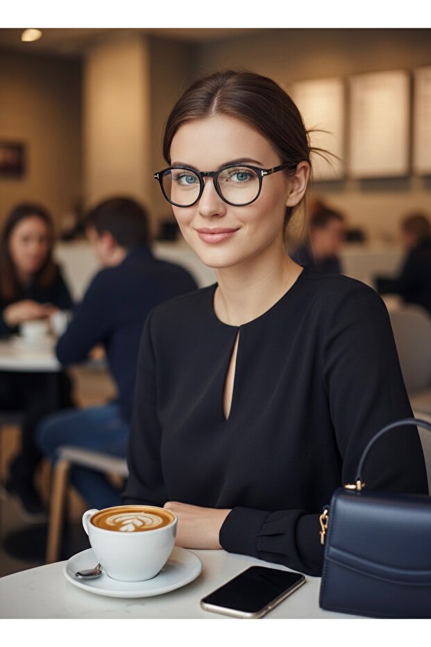Avior Black Blue Light Protection Glasses