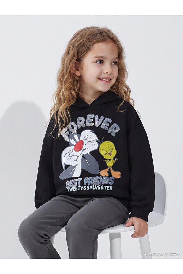 2-5 Years Old Sweatshirt - Black 4-5 Years Old