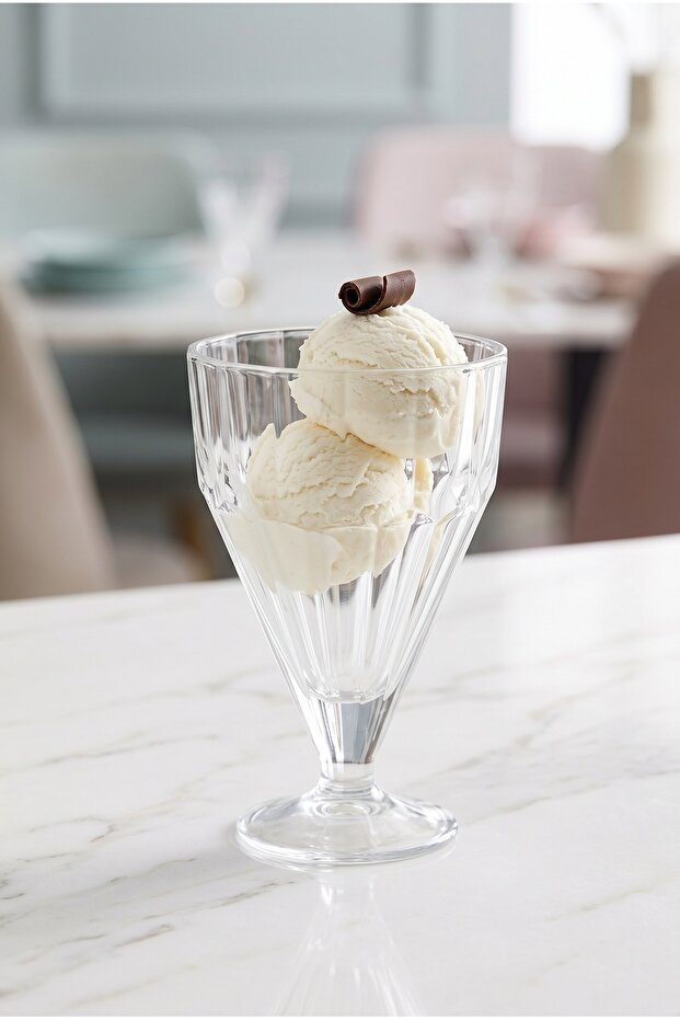 Pleats Ice Cream Container 430 Cc