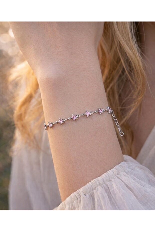 Pink Star Bracelet
