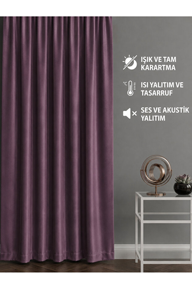 Luxury Blackout Light-Proof Blackout Curtain Without Pleats Enxboy Option
