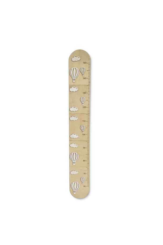 01 Wooden Growth Chart for Wall - Size Height Chart for Kids, Growth Measuring Board and Kids Height