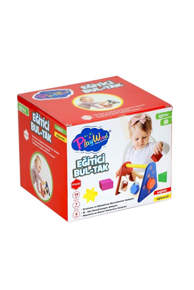 315 -Ony Wooden Educational Find-It-Plug
