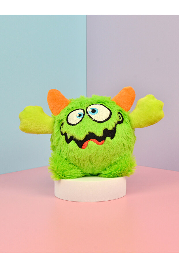 L Green Large 1 Pcs Active Moving Dog Plush Squeaky Small Balls Enjoying Dog Interactive Toys 2-in-1