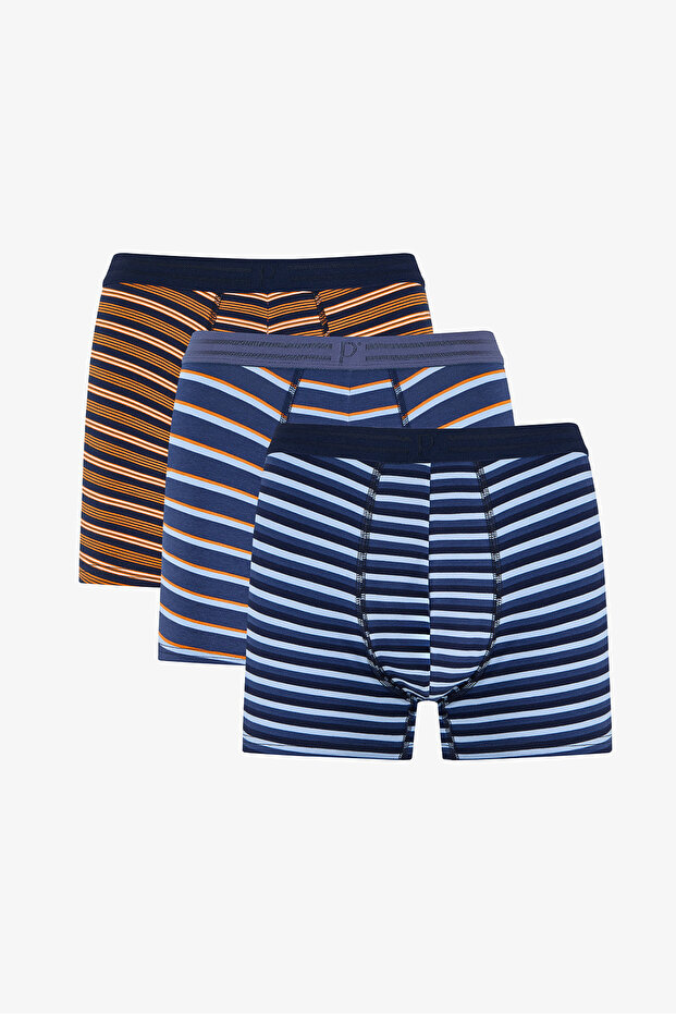 Men's Striped 3-Piece Boxers