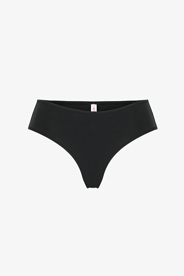 Black Hipster Bikini Bottom
