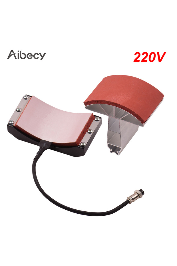 220V Aibecy Hat Cap Press Heating Transfer Attachment Silica Gel 5.5x3 Inch 110V 220V for Heat Press