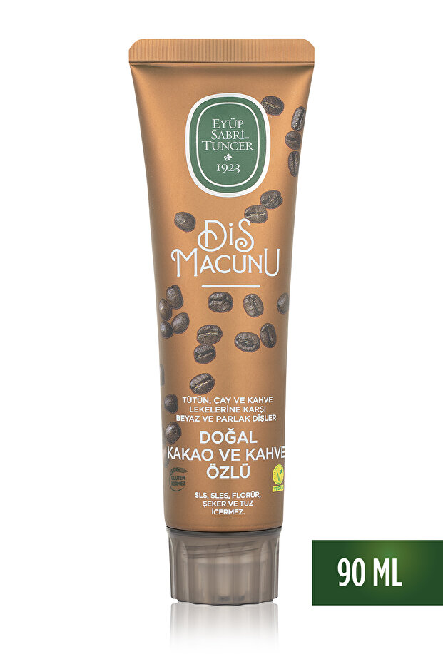 Natural Cocoa and Coffee Extract Toothpaste 90 Ml