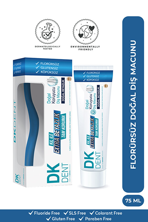 Extra Whitening Toothpaste 75 ml with Toothbrush Gift