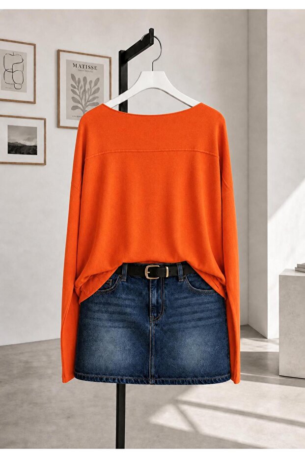 Women's Clothing Blouse Mercerized Sweater Off Shoulder Thin Viscose Knitwear Knitted Sweater