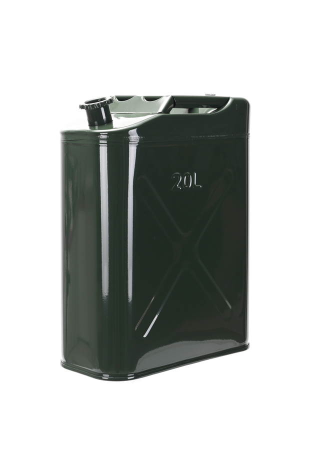 Jerry Can 20L Fuel Container with Handle and Wide Pour Opening for Liquid Storage