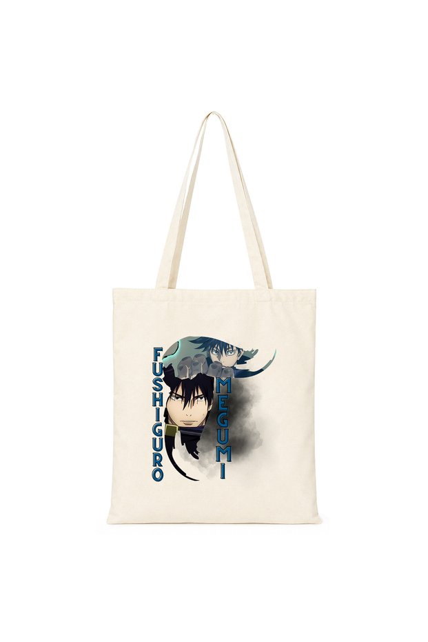 Jujutsu Kaisen Fushiguro Megumi Double-Sided Printed Shoulder Bag 35X40 cm