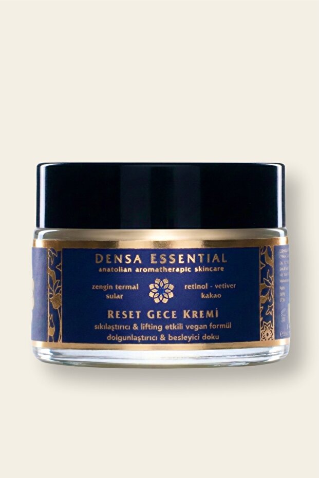 Reset (0.3% Retinol) Night Cream 50 ml - Firming/Plumping/Lifting Effect - Energetic Skin