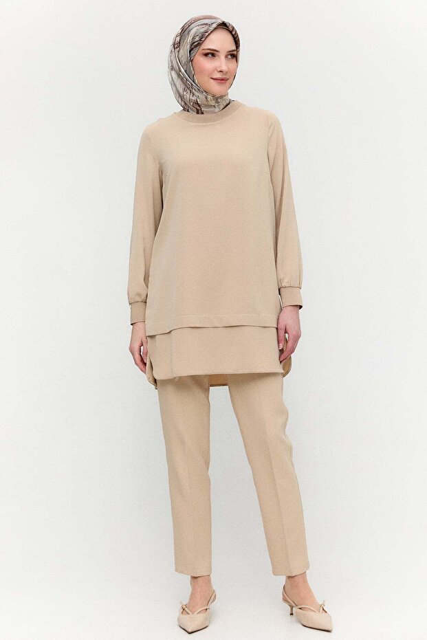 Ribanalı Basic Tunik