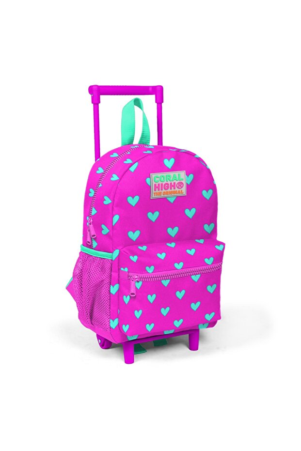 Yaygan Anaokul Scraper Backpack - Heart - 24005