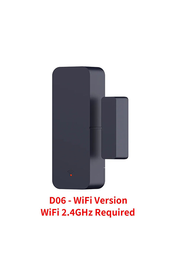 3V WiFi Version Tuya Zigbee Wifi Door Sensor Window Entry Sensor Security Burglar Magnetic Sensor Al