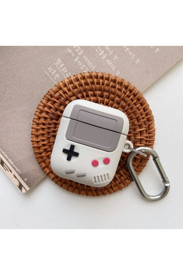 For Airpods 4 2024 GRAY Classic Retro Game Console Earphone Case for Airpods 1 2 3 Pro 4 2024 Air Po