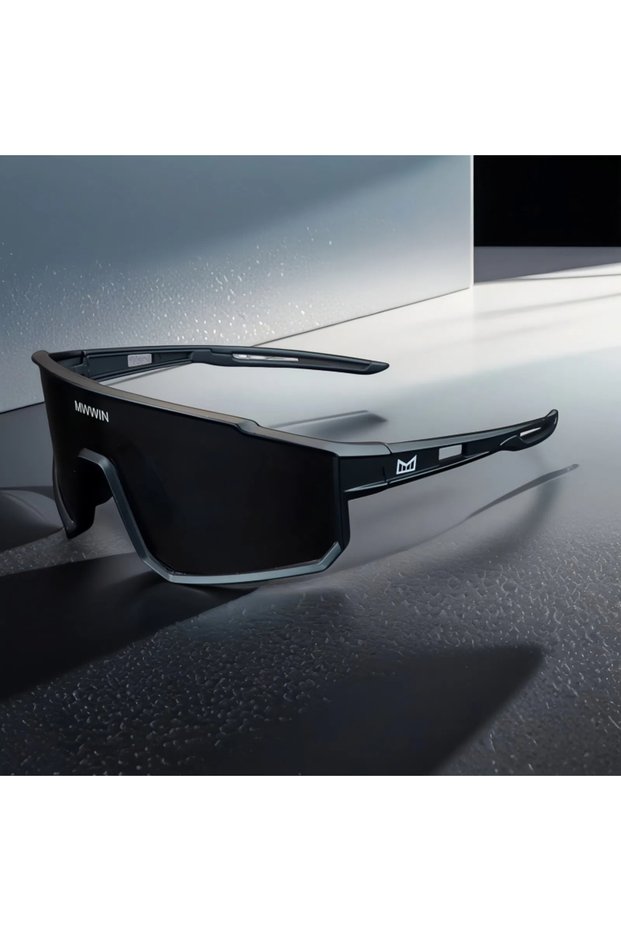 W02-HC-03bbb MWWIN New Cycling Glasses Sports Glasses Sunglasses Men and Women Hiking Glasses Bicycl