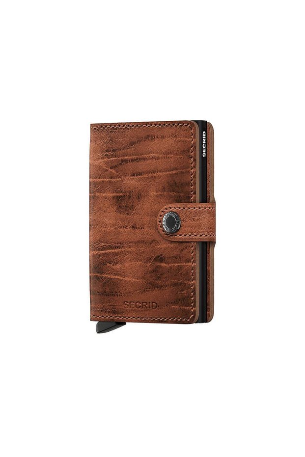 Miniwallet Dutch Martin Card Holder Wallet, Brown