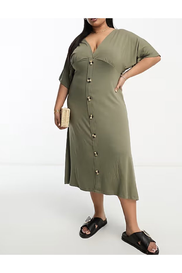 Rochie medie, Verde