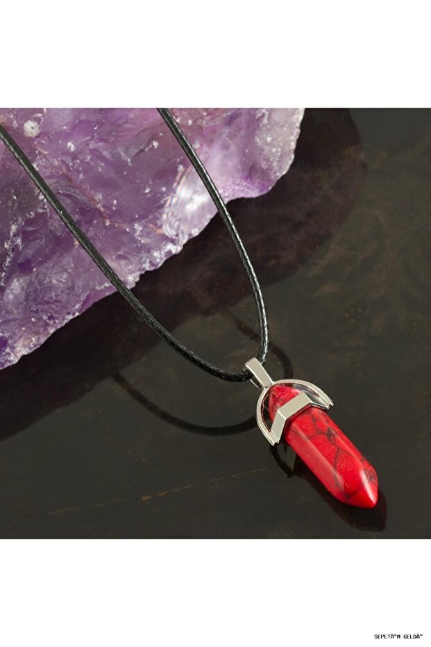 Spt-Gld Mercan Point (53510) Pendant Red