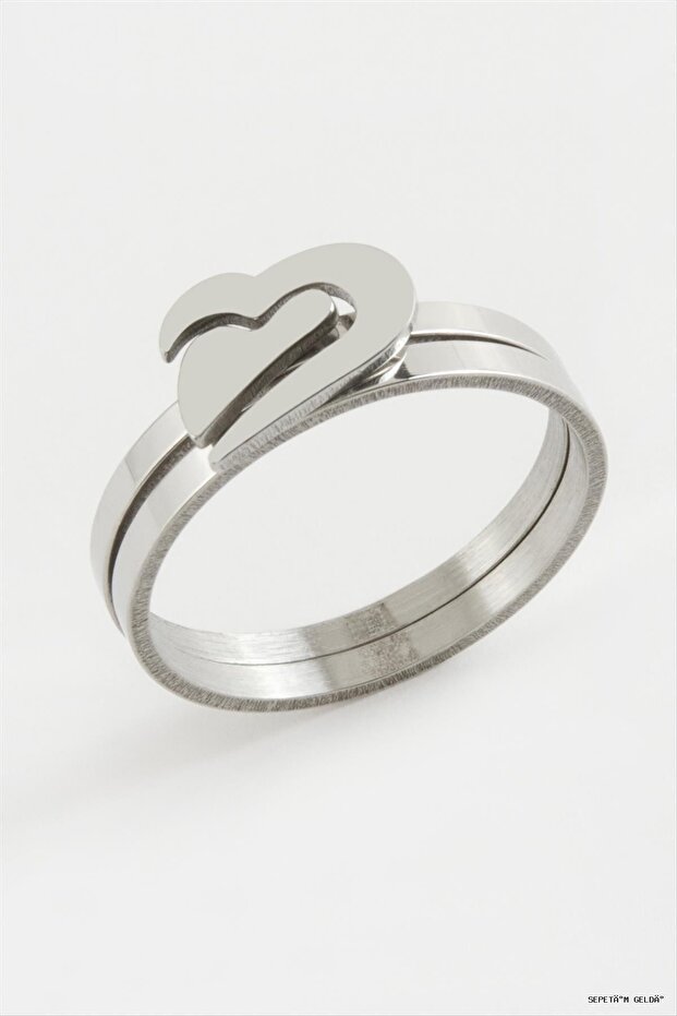 Spt-Gld Heart Couple (50407) Ring 18