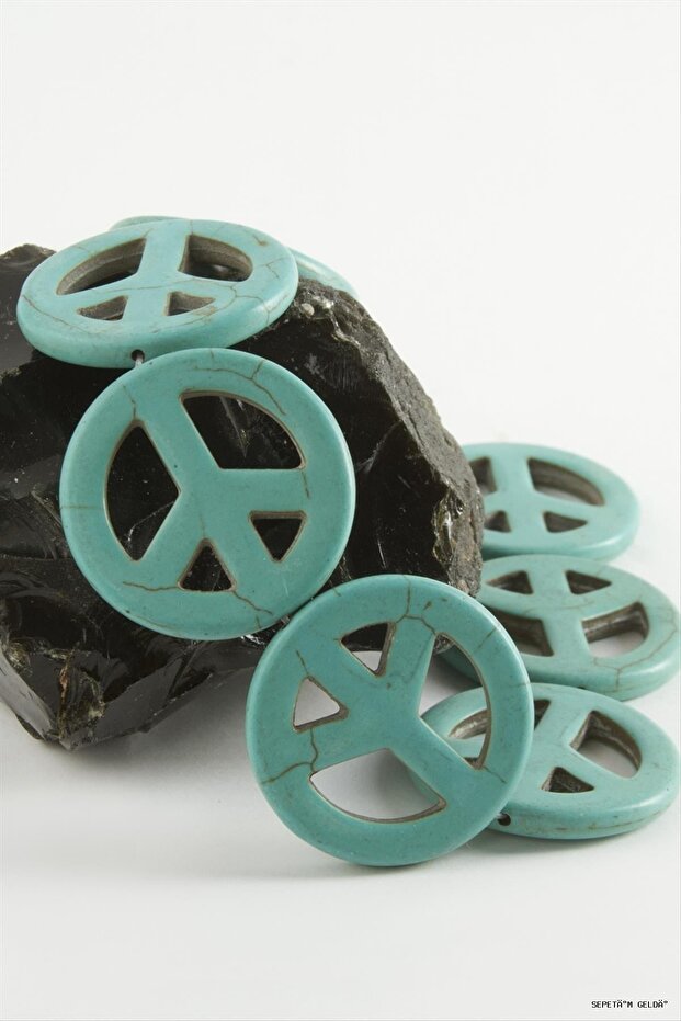 Spt-Gld 3.5 mm Peace (45446) Turquoise Stone