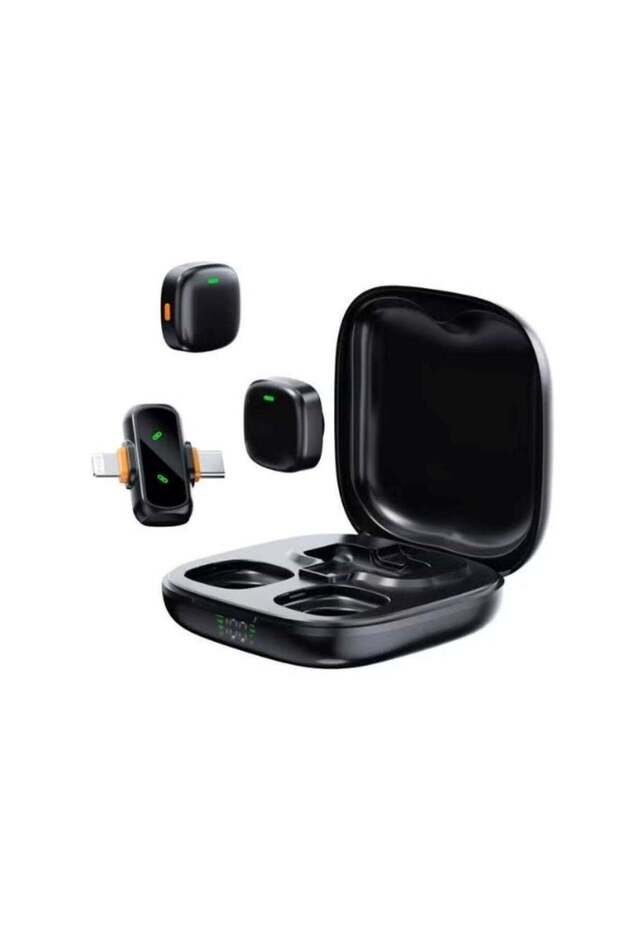 High-Quality Noise-Cancelling Wireless Lavalier Microphone | QY20 Compact & Portable