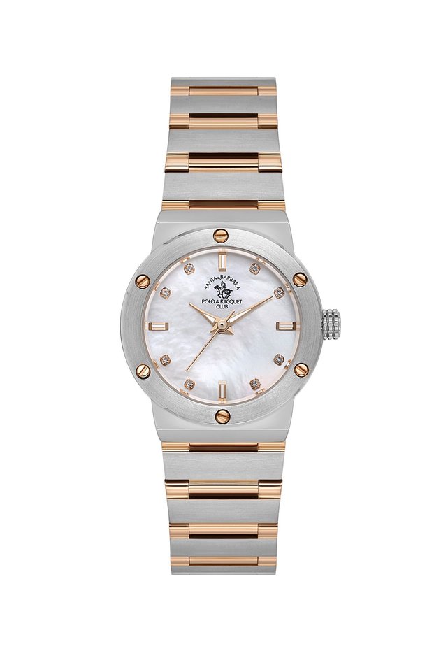 Santa Barbara Polo & Racquet Club Metal Cord Women Wrist Watch 5Atm Essa-Sb.1.10664-5