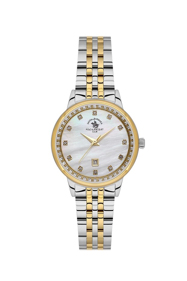 Santa Barbara Polo & Racquet Club Metal Cord Women Wrist Watch 5Atm Essa-Sb.1.10695-4