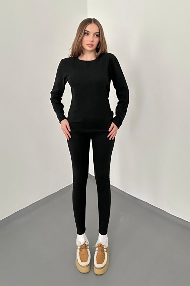 Black Double-Sided Thermal Suit