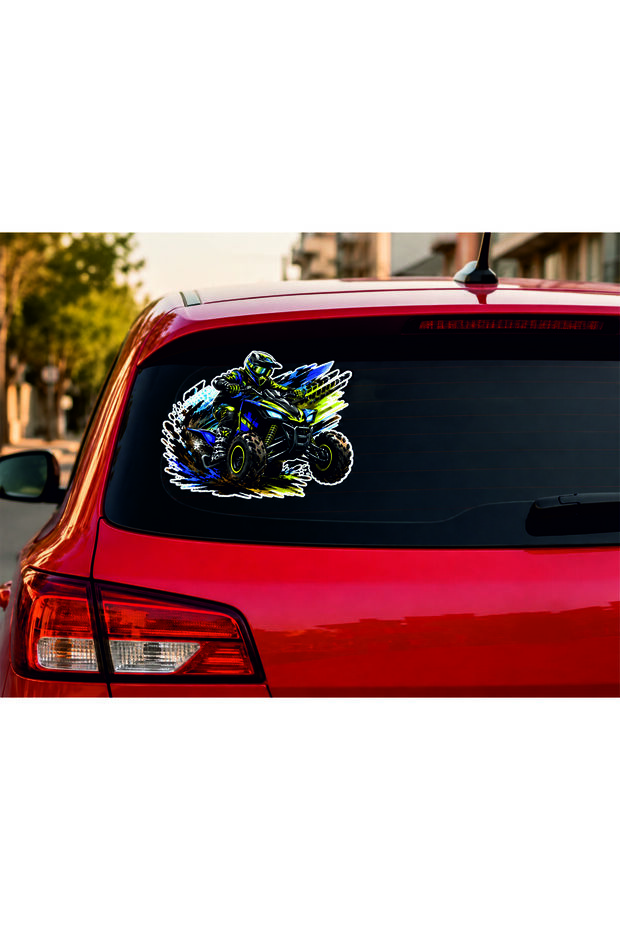 Atv Car Sticker(25X20 cm)