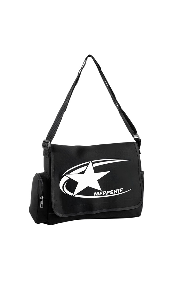 Star Printed Unisex Messenger Bag Voluminous Postman Bag/ Laptop Bag/ School Bag
