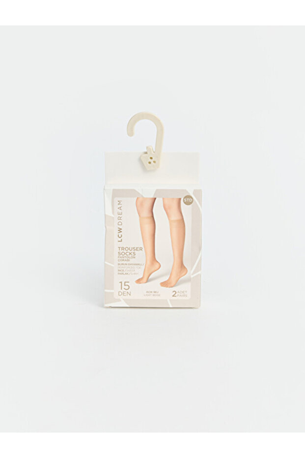 Esvab • Modern & Distinctive 15 Denier Women's Knee High Socks 2-Pack