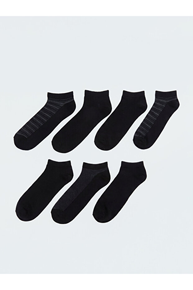 Esvab • Modern & Distinctive Striped Men's Booties Socks 7-Pack