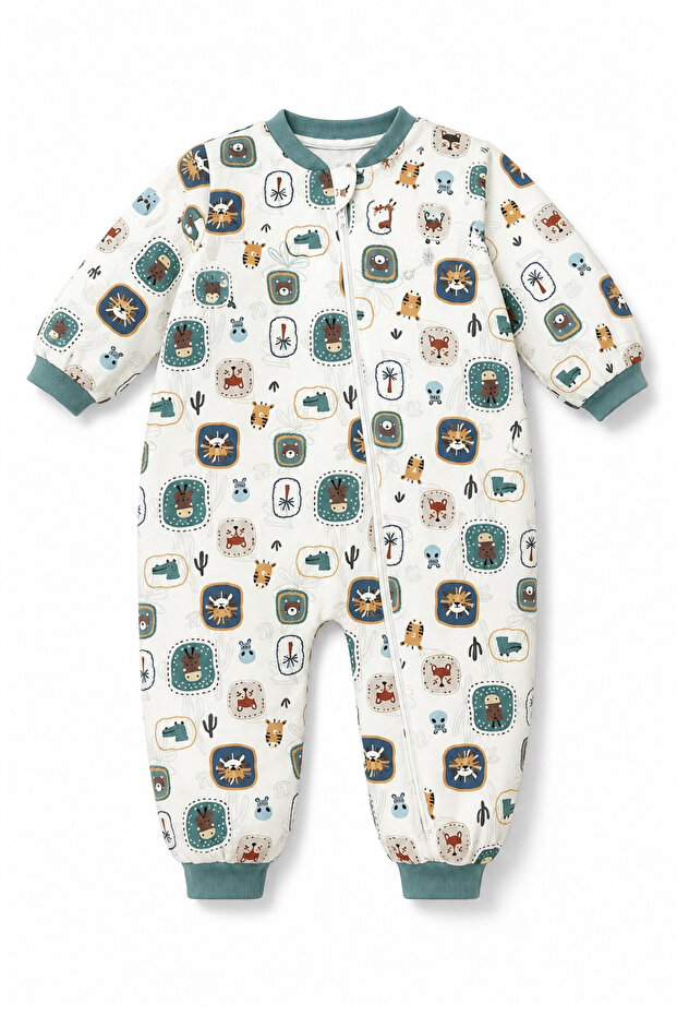 Baby and Child Sleeping Bag 2.5 Tog Patterned Zippered Sleeping Bag