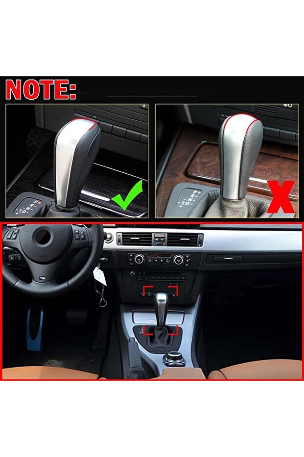 For Bmw E39 E46 E53 E60 E61 E63 E64 E83 E81 E82 E87 E90 E91 E92 Series Automatic Gear Shift Knob