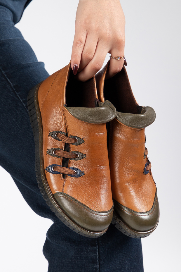 Genuine Leather Comfortable Easy-To-Wear Daily Boots, Size 35-41