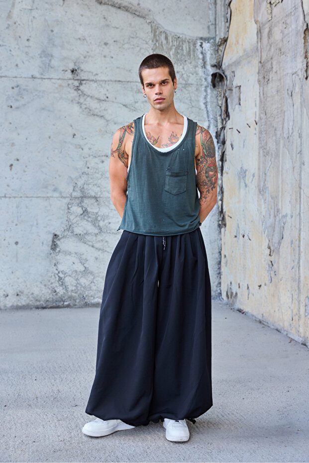 Men's Loose Street Style Shalwar Trousers