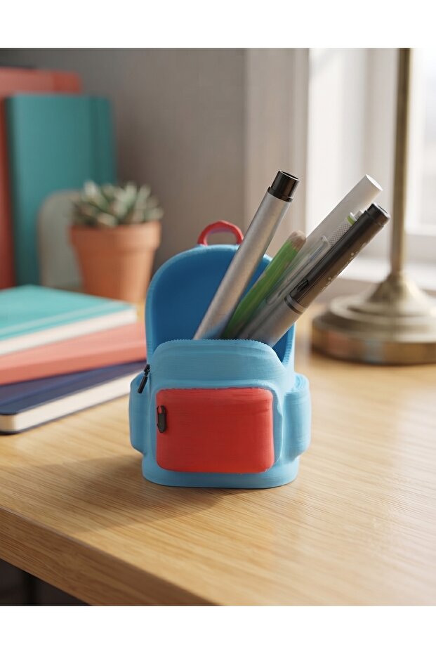Your Study Desk's Favorite Companion: 3D Printed Backpack Design Pen Holder!
