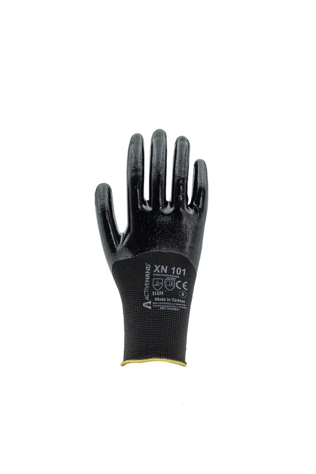 Xn 101 3/4 Nitrile Safety Gloves for Grease and Oily Environments