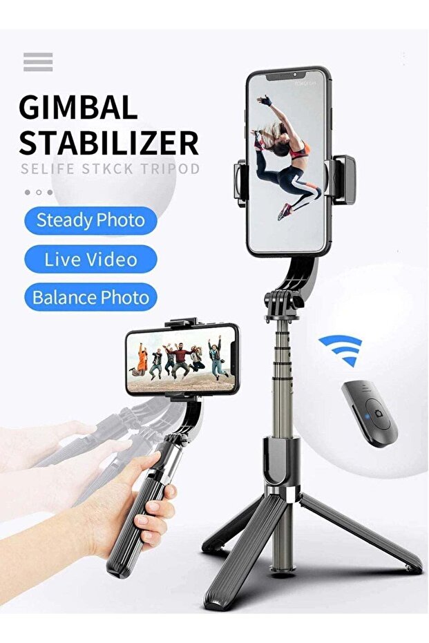 L08 Selfie Tripod Stick Stand For iPhone And Smart Android Mobile