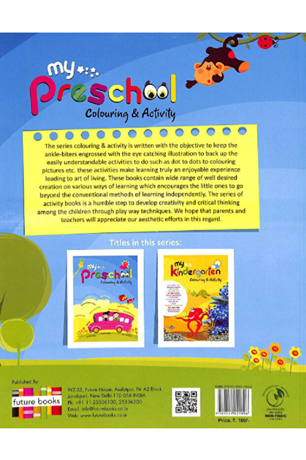 Pre-school - My Preschool Colouring & Activity Books